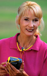 Picture of a woman, smiling