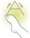 Illustration of range of motion exercise