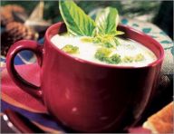 Cream of broccoli soup